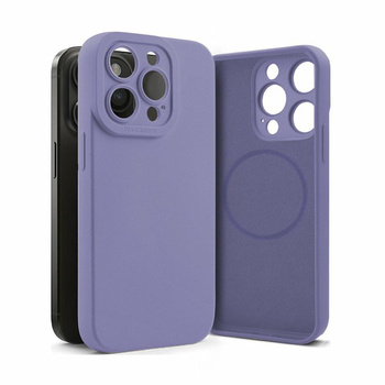 Etui Soft Pro z Magsafe iPhone 13 Pro fioletowe