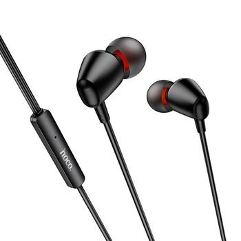 Hoco słuchawki 3,5mm jack douszne czarne