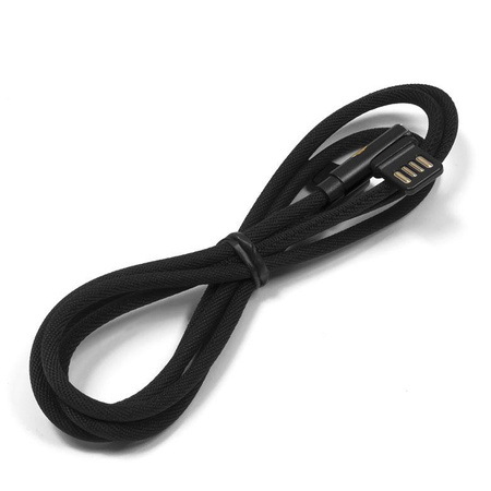 Kabel kątowy usb TYP C 120cm czarny eXtreme style