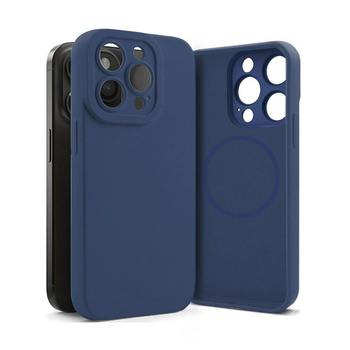 Etui Soft Pro z Magsafe iPhone 12 granatowe