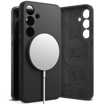 Ringke Silicone z magsafe Samsung S24 black