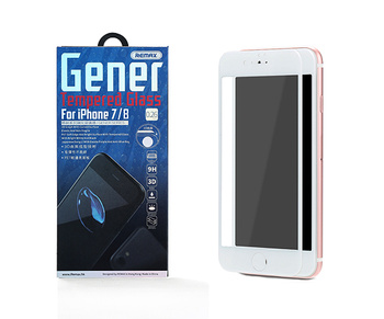 Szkło hartowane Remax 3D iPhone 7 4,7" białe 0,26mm