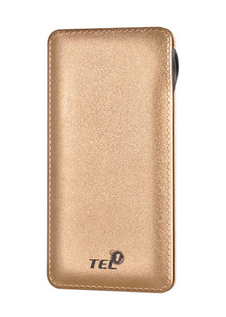 Power Bank Tel1 Slim 12000mAh złoty