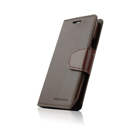 Etui Mercury Sonata iPhone 5 brązowe