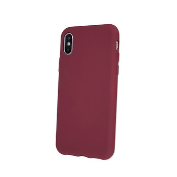 Etui Matt Samsung A22 5G burgundowe