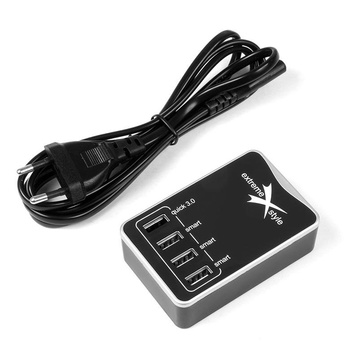 Ładowarka biurkowa 4xUSB 6.2A QC 3.0 eXtreme
