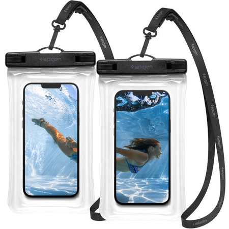 Spigen etui wodoszczelne A610 IPX8 crystal clear