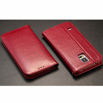 Kalaideng etui Royale Samsung Note 4 czerwony skóra naturalna