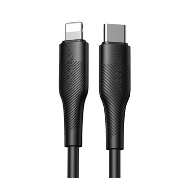 Joyroom kabel USB typ C do Lightning Power Delivery czarny 20W 120cm