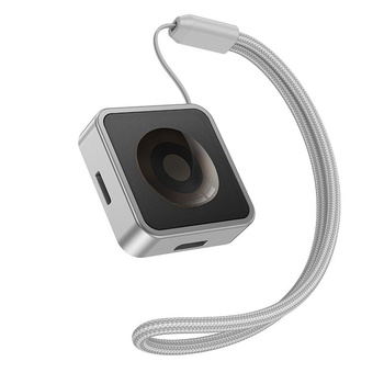 Hoco ładowarka indukcyjna do Apple Watch 2.5W srebrna (CW55)