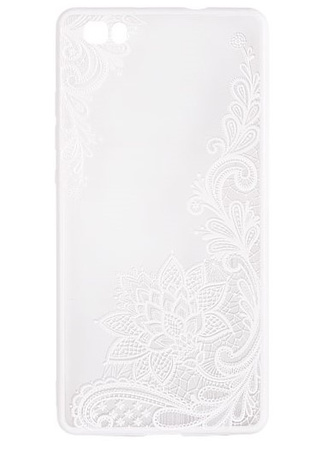 Etui Lace Samsung J7 2017 wzór 4 biały