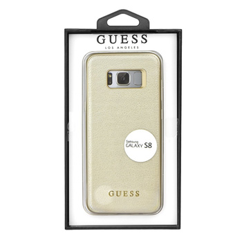 Etui Guess Samsung S8 Plus złoty GUHCS8LIGLGO