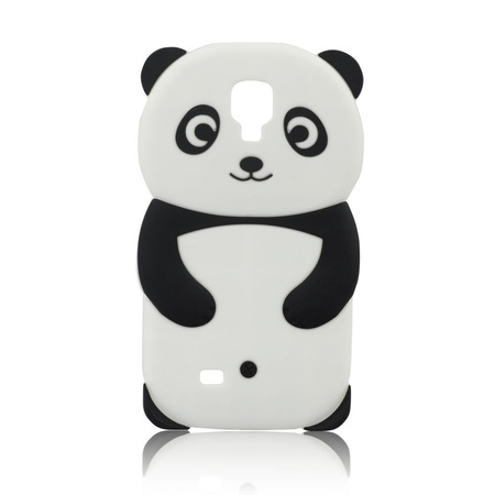 Futerał silikonowy 3D iPhone 5 Panda czarna