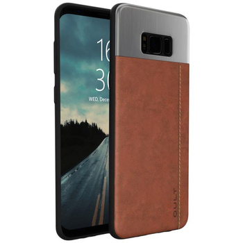 Etui Qult - Slate iPhone X brązowe