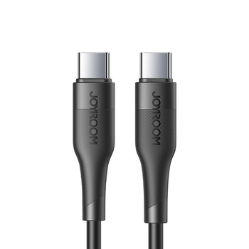 Joyroom kabel 2xusb typ C Power Delivery czarny 60W 180cm