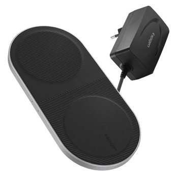 Spigen ładowarka induckyjna F310W DUO czarna