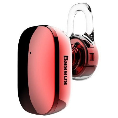 Baseus słuchawka bezprzewodowa bluetooth Encok mini A02 czerwona