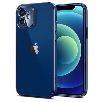 Spigen Optik Crystal iPhone 12 chrome blue