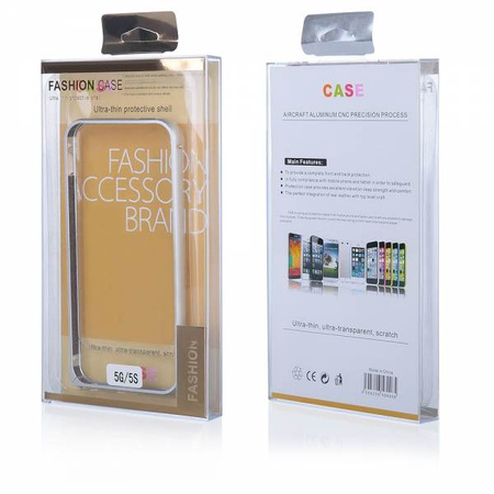 Bumper BOX aluminium iPhone 5 srebrny