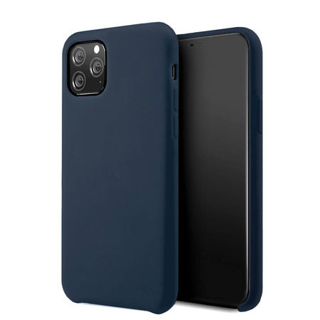 Etui Silicone Soft Samsung S20 FE granatowe