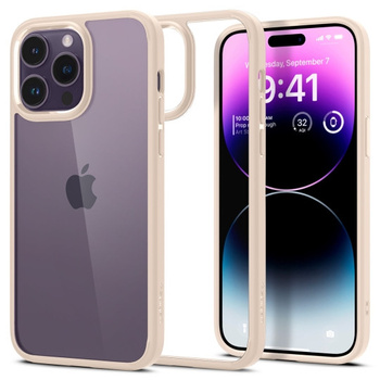 Spigen Ultra Hybrid iPhone 14 Pro Max sand beige