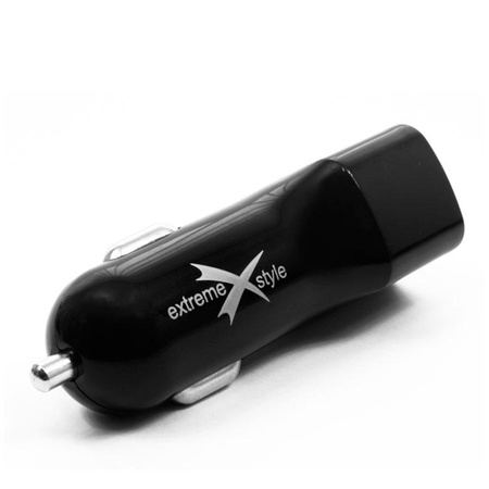 Adapter samochodowy USB 3,1A 2xUSB eXtreme czarny