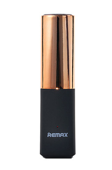 Power Bank Remax Szminka złoty 2400mAh