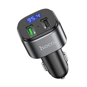 Hoco transmiter FM E67 + 2xUSB QC 18W