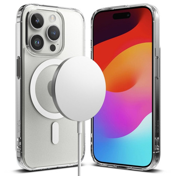 Ringke Fusion z magsafe iPhone 15 Pro matte clear