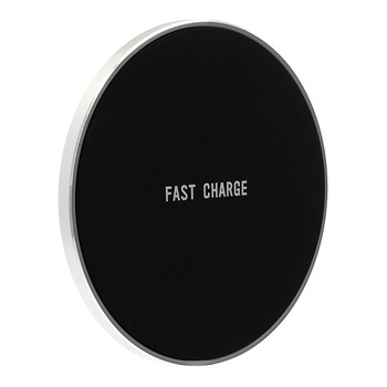 Ładowarka indukcyjna QI Fast Charge FC05 srebrna / min.2A