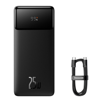 Baseus Power Bank 20000mAh / 25W 3 usb : 1xusb, 1x QC 3.0 , 1xTyp C z wyświetlaczem