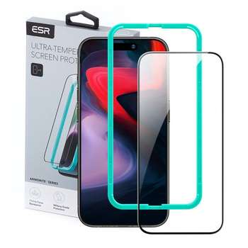 ESR szkło hartowane iPhone 15 black *