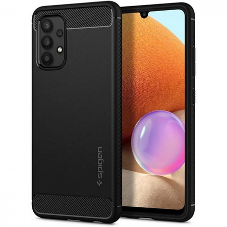 Spigen Rugged Armor Samsung A32 LTE matte black