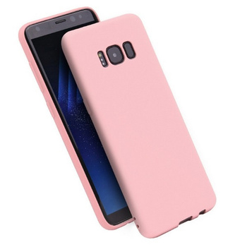 Etui Matt iPhone 12 / 12 Pro 6,1" jasno-różowe