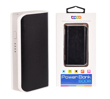 Power Bank 6000mAh czarny