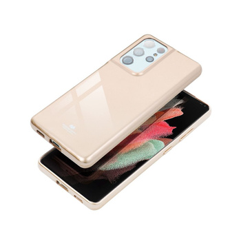 Etui Mercury Jelly Samsung S23 złote