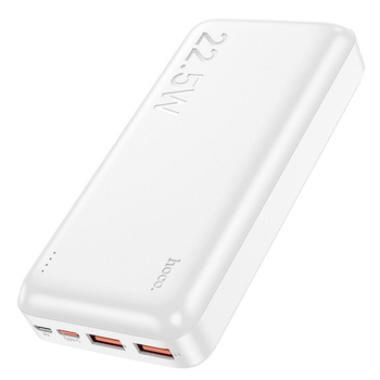 Hoco Power Bank 20000mAh PD + QC 22.5W biały  / J101a/