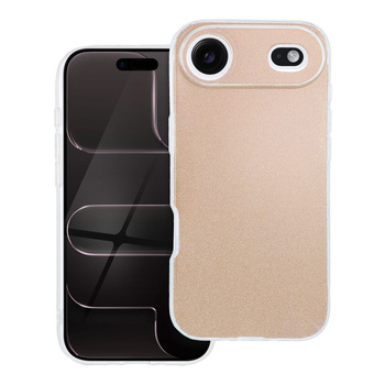 Etui BLING iPhone 17 Air złote (pełne)