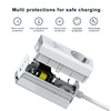 Ładowarka sieciowa GaN 65W 2x usb Typ C + usb QC + 230V +przewód 1.5m  eXtreme biała