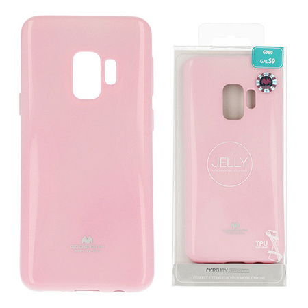 Etui Mercury Jelly Samsung S20+ Plus jasno-różowy