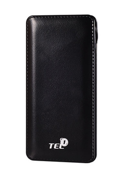 Power Bank Tel1 Slim 12000mAh czarny