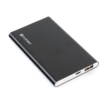Power Bank PLATINET 5000mAh czarny polymer