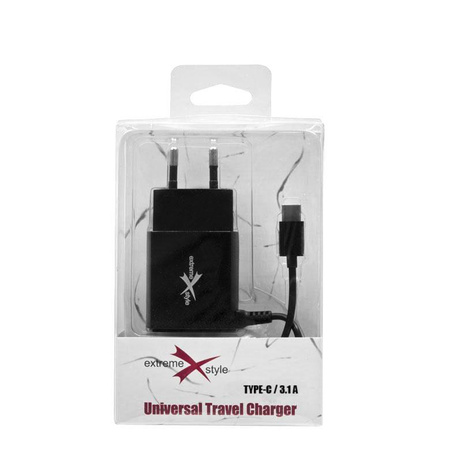 Ładowarka sieciowa micro usb TYP-C 3,1A eXtreme