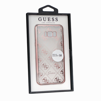 Etui Guess Samsung S8 złoty-róż GUHCS8TR4GRG