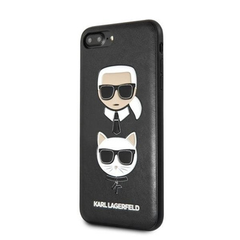 Etui Karl Lagerfeld iPhone 7/8 Plus hard case transparent Karl & Choupette KLHCI8LKICKC