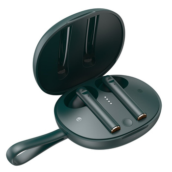 Baseus słuchawki bezprzewodowe bluetooth 5.0  W05 zielone