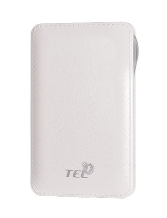 Power Bank Tel1 Slim 8000mAh biały
