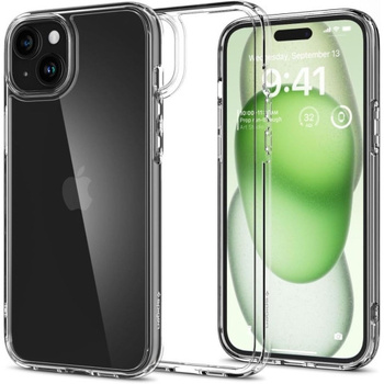 Spigen Ultra Hybrid iPhone 15 Plus crystal clear