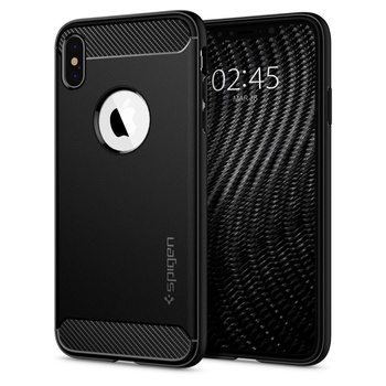 Spigen Rugged Armor iPhone XS Max matte black