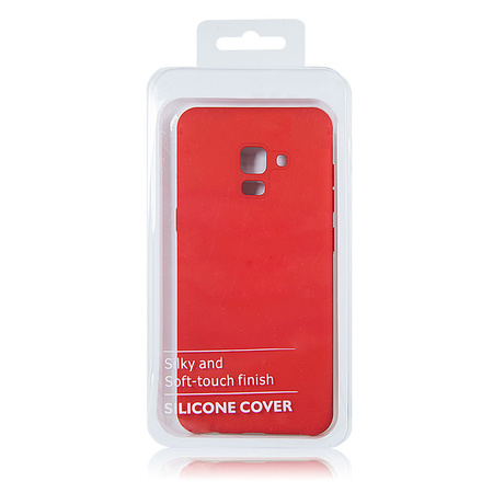 Etui Silicone Soft Samsung Note 10 Lite czerwone